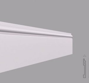 PLINTA ALBA DIN POLIURETAN - PL01 DIMENSIUNE 120X16MM